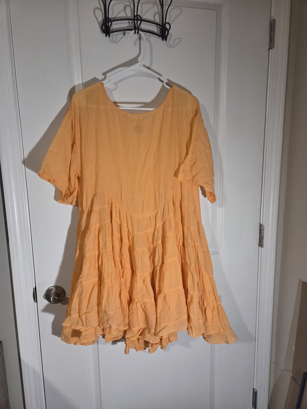 Free People Flowy Peach Top